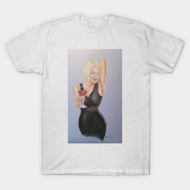 Dancing Lady T-Shirt by Kunstner74